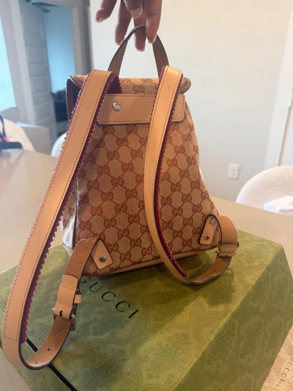 Authentic Gucci backpack